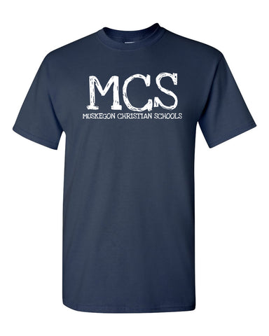 MCS Cotton Drawn Logo Tee