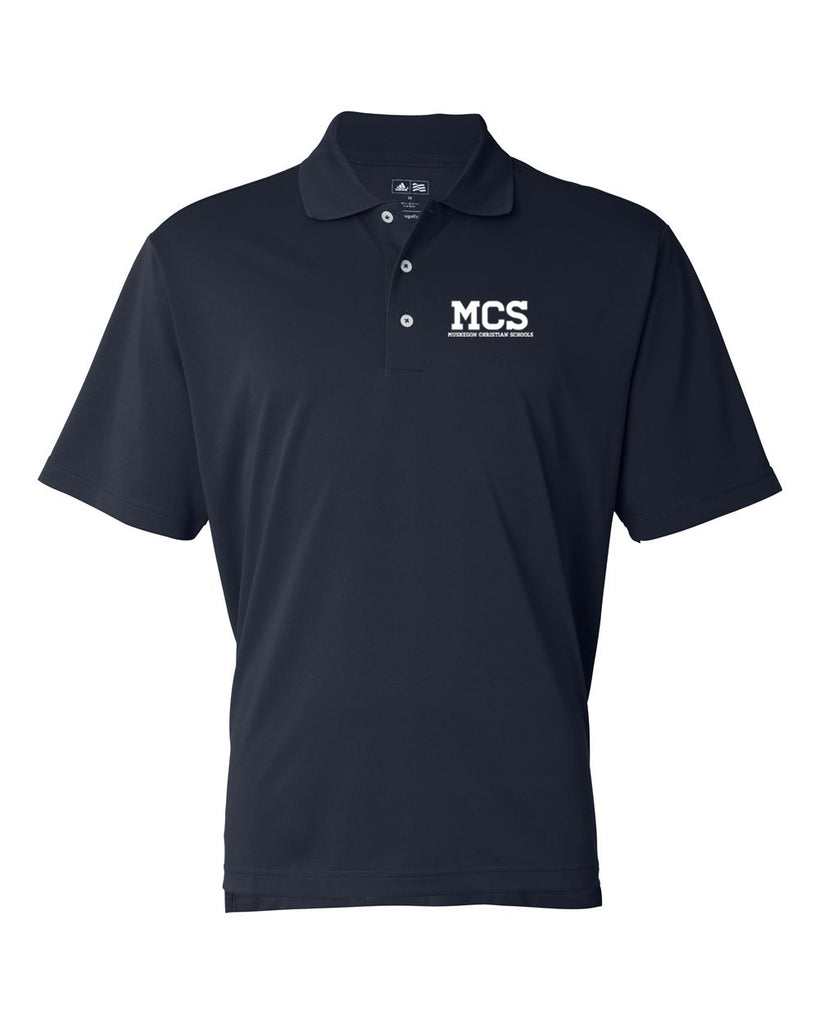 MCS Adidas Mens Golf ClimaLite® Polo