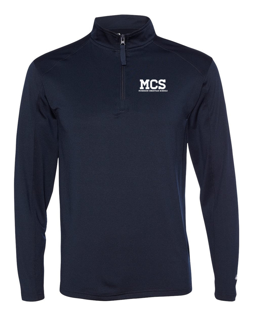 MCS Badger 1/4 Zip Pull over
