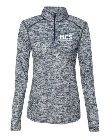 MCS Women's Blend Quarter-Zip Pullover
